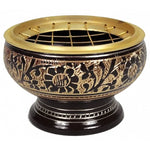 Load image into Gallery viewer, Incense burner brass for charcoal small
