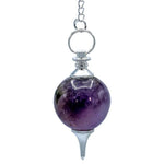 Ielādēt attēlu galerijas skatītājā, Svārsts Ametists / Amethyst & 7 Chakra