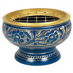 Load image into Gallery viewer, Incense burner brass for charcoal small