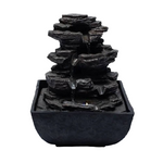 Load image into Gallery viewer, Rock water fountain 13.3x13.3x18cm