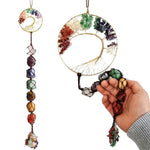 Ielādēt attēlu galerijas skatītājā, Enerģijas Ģenerators un Harmonizators ar dabīgiem akmeņiem 7 CHAKRAS / Fen Šui / Vastu C