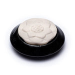 Load image into Gallery viewer, Aroma Stone Diffuser lotus Black 7.5cm