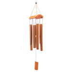 Ielādēt attēlu galerijas skatītājā, Vēja Zvani Feng Shui Bamboo Wind Chimes 55cm