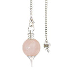 Ielādēt attēlu galerijas skatītājā, Svārsts Rozā Kvarcs / Rose Quartz Sephoroton