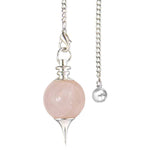 Ielādēt attēlu galerijas skatītājā, Svārsts Rozā Kvarcs / Rose Quartz Sephoroton