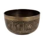 Load image into Gallery viewer, Singing Bowl OM MANI PAD ME HUM carved 500gr-850gr