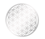 Ielādēt attēlu galerijas skatītājā, Uzlīme Flower of Life / Dzīvības Zieds Ø12cm / Ø28cm