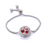 Ielādēt attēlu galerijas skatītājā, Regulējama Aroma Rokassprādze Tree of Life / Dzīvības Zieds