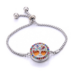 Ielādēt attēlu galerijas skatītājā, Regulējama Aroma Rokassprādze Tree of Life / Dzīvības Zieds