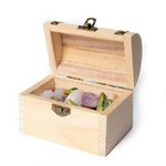 Ielādēt attēlu galerijas skatītājā, Koka Kastīte ar Akmeņiem 200g