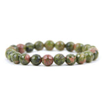 Load image into Gallery viewer, Rokassprādze Unakīts Dienvidāfrika / Unakite 6mm