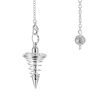 Ielādēt attēlu galerijas skatītājā, Svārsts Metāls / Spirālveida Svārsts Oracle / Spiral Pendulum Oracle 4.5cm