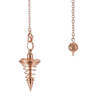 Ielādēt attēlu galerijas skatītājā, Svārsts Metāls / Spirālveida Svārsts Oracle / Spiral Pendulum Oracle 4.5cm