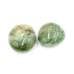 Ielādēt attēlu galerijas skatītājā, Akmens Hrizoprazs Madagaskara / Chrysoprase Chakra Stone