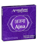 Ielādēt attēlu galerijas skatītājā, Aromātiskās Briketes Aromafume 7 Chakras / 6-Ajna 40gr