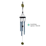 Ielādēt attēlu galerijas skatītājā, Vēja Zvani Feng Shui Metal Wind Chimes 60cm