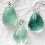 Ielādēt attēlu galerijas skatītājā, Kulons Fluorīts / Fluorite & Silver 925