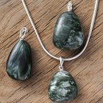 Load image into Gallery viewer, Kulons Serafinīts un Sudrabs 925 / Serafinite & Silver 925