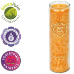 Load image into Gallery viewer, Aromatic Candle Stearin 2nd Chakra 21x6.5cm