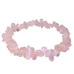 Load image into Gallery viewer, Stone Bracelet Rose Quartz Chips