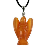 Load image into Gallery viewer, Angel pendant carnelian 3cm