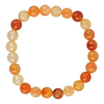Ielādēt attēlu galerijas skatītājā, Rokassprādze Karneols Brazīlija / Carnelian 8mm