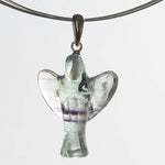 Ielādēt attēlu galerijas skatītājā, Kulons Angel Fluorīts / Fluorite 20-27mm