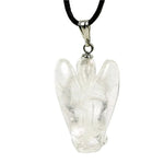Load image into Gallery viewer, Angel pendant rock crystal