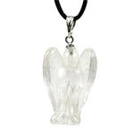 Load image into Gallery viewer, Angel pendant rock crystal