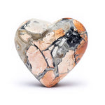 Ielādēt attēlu galerijas skatītājā, Akmens Jašma / Maligano Jasper Heart 50-55mm