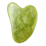 Load image into Gallery viewer, Light Green Jade gua sha massage stone