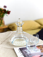 Ielādēt attēlu galerijas skatītājā, Komplekts - Karafe Alladin 1.3L + 2 Glāzes Mythos Gold 250ml