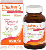 Ielādēt attēlu galerijas skatītājā, Children's Multivitamins & Minerals 30 vai 90 tabletes