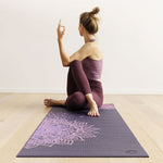 Load image into Gallery viewer, Leela Collection "MANDALA Two Tone" Yoga Mat 183x60cmx4.5mm