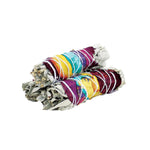 Load image into Gallery viewer, White Sage & 7 Chakra 10cm - 1 pcs