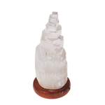 Загрузить изображение в средство просмотра галереи, Selenīts / Selenīta USB Lampa ar pamatni 10cm