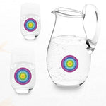 Ielādēt attēlu galerijas skatītājā, Uzlīme Flower of Life / Dzīvības Zieds Ø4.5cm