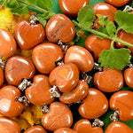 Load image into Gallery viewer, Kulons Jašma / Sarkanā Jašma / Red Jasper Heart