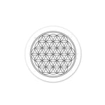Ielādēt attēlu galerijas skatītājā, Uzlīme Flower of Life / Dzīvības Zieds Ø4.5cm / Ø9.5cm