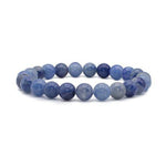 Ielādēt attēlu galerijas skatītājā, Rokassprādze Aventurīns / Zilais Aventurīns Brazīlija / Blue Aventurine A 6mm