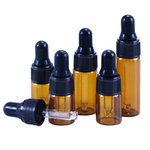 Ielādēt attēlu galerijas skatītājā, Stikla pudelīte ar pipetīti 1ml / 2ml / 3ml / 5ml