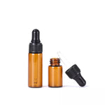 Ielādēt attēlu galerijas skatītājā, Stikla pudelīte ar pipetīti 1ml / 2ml / 3ml / 5ml