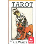 Ielādēt attēlu galerijas skatītājā, A.E. Waite Tarot Premium Edition Pocket Taro Kārtis