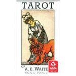 Ielādēt attēlu galerijas skatītājā, A.E. Waite Tarot Premium Edition Deluxe Taro Kārtis
