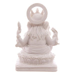 Загрузить изображение в средство просмотра галереи, Statuja / Dēva Murti Ganeša / White Ganesh 13.5cm