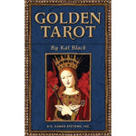 Ielādēt attēlu galerijas skatītājā, Golden Tarot by Kat Black Taro Kārtis