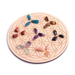 Load image into Gallery viewer, Koka Kristāla Režģis Flower of Life / Dzīvības Zieds Ø20cm