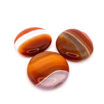 Ielādēt attēlu galerijas skatītājā, Akmens Karneols Brazīlija / Carnelian Chakra Stone 35-50mm