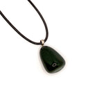 Ielādēt attēlu galerijas skatītājā, Kulons Heliotrops vai Asinsakmens un Sudrabs 925 / Heliotrope or Bloodstone & Silver 925