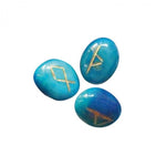 Ielādēt attēlu galerijas skatītājā, Rūnas Onikss / Zilais Onikss / Blue Onyx